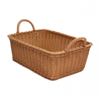 Large Rectangular Basket with Handles